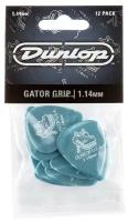 Медиаторы, толщина 1.14 мм, 12 шт. Dunlop Gator Grip Standard 417P114 12Pack