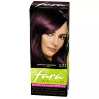 Крем-краска для волос Fara Natural Colors 321 темный баклажан