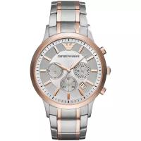 Наручные часы EMPORIO ARMANI AR11077, золотой, серый