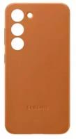 Чехол Samsung для Galaxy S23, Leather Case, песочно-бежевый(EF-VS911LAEGRU)