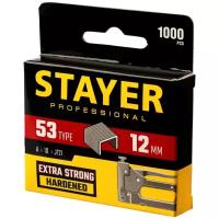 Скобы STAYER PROFESSIONAL 3159-12_z02 тип 53 для степлера, 12 мм