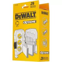 Набор сверл DeWALT DT7926-XJ по металлу EXTREME DEWALT® 2 HSS-G, (29шт.) в боксе Midisafe