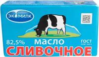 Масло сладко-сливочное Экомилк 82,5%