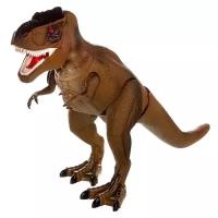 Интерактивная игрушка ABtoys Динозавр Тираннозавр на радиоуправлении, движение, световые и звуковые эффекты, 38х15 см C-00385
