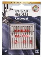 Игла/иглы Organ Universal 10/70-90, серебристый, 10 шт