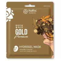 AsiaKiss Маска гидрогелевая с экстрактом золота - Gold hydrogel mask, 20г