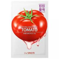 Маска на тканевой основе, 21 мл, Natural Tomato Mask Sheet, THE SAEM, 8806164160442