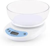 Весы кухонные электронные с чашей Homestar HS-3001, до 5 кг, белые