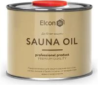 Масло для дерева Elcon Sauna oil, бесцветное 0,5 л