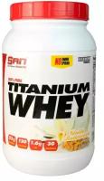 Протеин SAN 100% Pure Titanium Whey 908гр. ванильная ириска