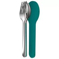 Набор столовых приборов GoEat™ Cutlery Set изумрудный