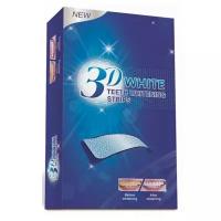 Отбеливающие полоски для зубов 3D white, 7 пар (14 шт.)