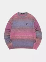 Свитер LMC - Lost Management Cities Ombre Brushed Knit Sweater, фиолетовый, XL