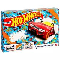 Hot Wheels Celebration box GWN96 голубой/оранжевый