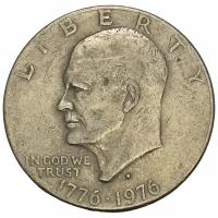 США 1 доллар (Эйзенхауэра) 1976 г. (200 лет независимости США) (D) (Тип 1) (CN/Cu)