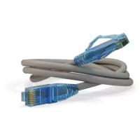 Патч-корд Hyperline PC-LPM-UTP-RJ45-RJ45-C6-0.5M-LSZH-GY, 0.5 м, 1 шт., серый