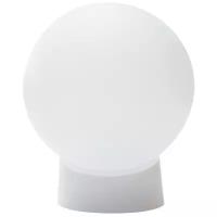 Светильник НББ E27, 60Вт, 230В, IP20, прямое основание, шар белый пластик