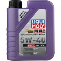 Моторное синтетика 5W-40 (1 литр) DIESEL SYNTHOIL CF фрилендер 2 без сажевого фильтра, - LIQUI MOLY