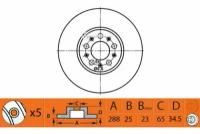 Диск тормозной перед SB Nagamochi BR33142T