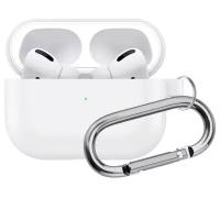 Чехол для Apple AirPods Pro силиконовый InnoZone Hang Case - Белый (APP-20C-MK-01)