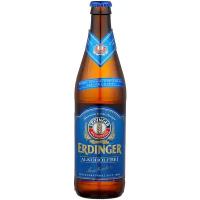 Светлое пиво Erdinger Weissbier безалкогольное