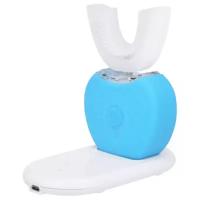 Умная отбеливающая зубная нано-щетка Toothbrush Cold Light Whitening 360° BLUE