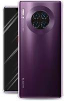 Силиконовый чехол на Huawei Mate 30 Pro / Хуавей Мате 30 Про, прозрачный