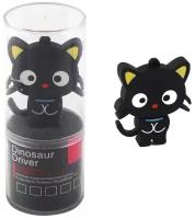 Флеш-память USB 16 Gb 211558 кокос Cat черный