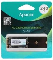 Apacer накопитель SSD M.2 2280 240GB AST280 Client SSD AP240GAST280-1