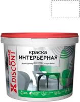 Краска интерьерная водно-дисперсионная полиакриловая Ореол Дисконт белая матовая 13 кг