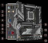 Материнская плата Gigabyte B650 GAMING X AX