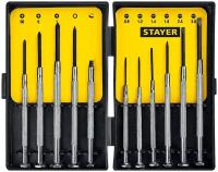 STAYER 11 предм., часовые отвертки (2560-H11)