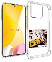 Чехол MyPads 50 Cent - The Lost Tapes для Xiaomi 13 задняя-панель-накладка-бампер