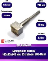 Бучарда SDS-max Стронг CTC-05524025 240 мм