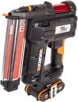 Аккумуляторный Гвозде-скобозабиватель WORX WX840 20В, 2Ач х1, ЗУ, кейс