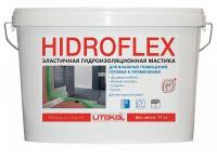 Гидроизоляция готовая LITOKOL HIDROFLEX (литокол гидрофлекс), 17 кг