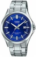 Наручные часы CASIO 38425, черный, серебряный