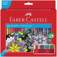 Faber-Castell Карандаши цветные Замок 60 цветов (111260)