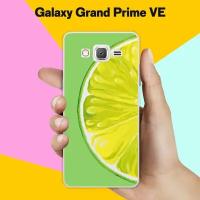 Силиконовый чехол на Samsung Galaxy Grand Prime VE Лайм / для Самсунг Галакси Гранд Прайм ВЕ Дуос