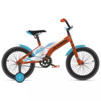 Велосипед Stark'21 Tanuki 16 Boy оранжевый/голубой