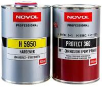 Грунт эпоксидный Novol Protect 360 (0,8л+0,8л) серый комплект 1:1