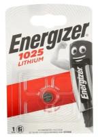 Батарейка литиевая Energizer, CR1025-1BL, 3В, блистер, 1 шт