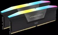 Модуль памяти Corsair Vengeance RGB DDR5 DIMM 5200MHz PC5-41600 CL40 - 32Gb Kit (2x16Gb) CMH32GX5M2B5200C40