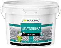 Шпатлевка готовая лакра латексная 3кг, арт.шпва3