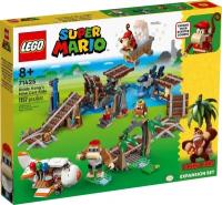 Конструктор LEGO Super Mario 71425 Diddy Kong's Mine Cart Ride Expansion Set, 1157 дет