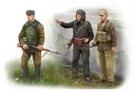 Фигуры солдат советские солдаты периода Афганской войны. Масштаб 1:35