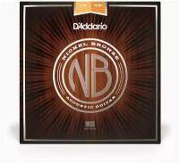 Струны для акустической гитары D'Addario Nickel Bronze NB1256 Light Top/Med Bottom (6 шт)