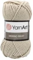 Пряжа для вязания Yarnart Merino Bulky 25% шерсть 75% акрил;100гр-100м( 1 моток)