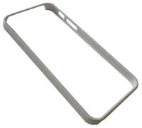 Чехол для iPhone 5/5s бампер пластиковый <белый>