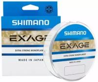 Монофильная леска для рыбалки Shimano Exage 150m Steel Grey 0.305mm 7.5kg